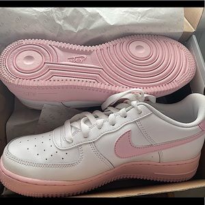 Womens Custom Pink Air Force 1s Size 7.5 Womens